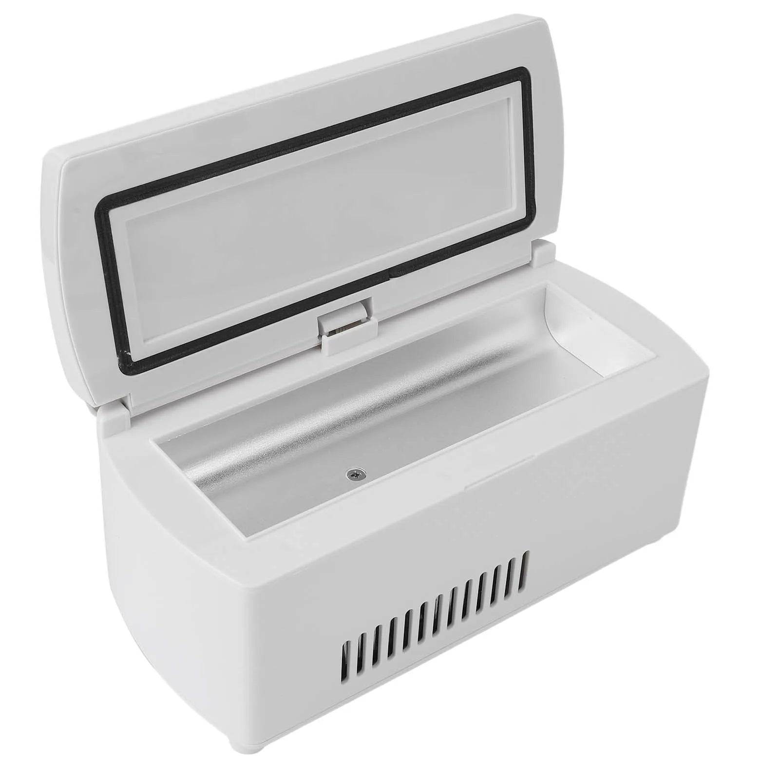 USB plug in medical mini fridge for peptides, insulin and temperature-sensitive compounds.
Compact cooling storage fridge for peptide vials and injectable medications or supplements.